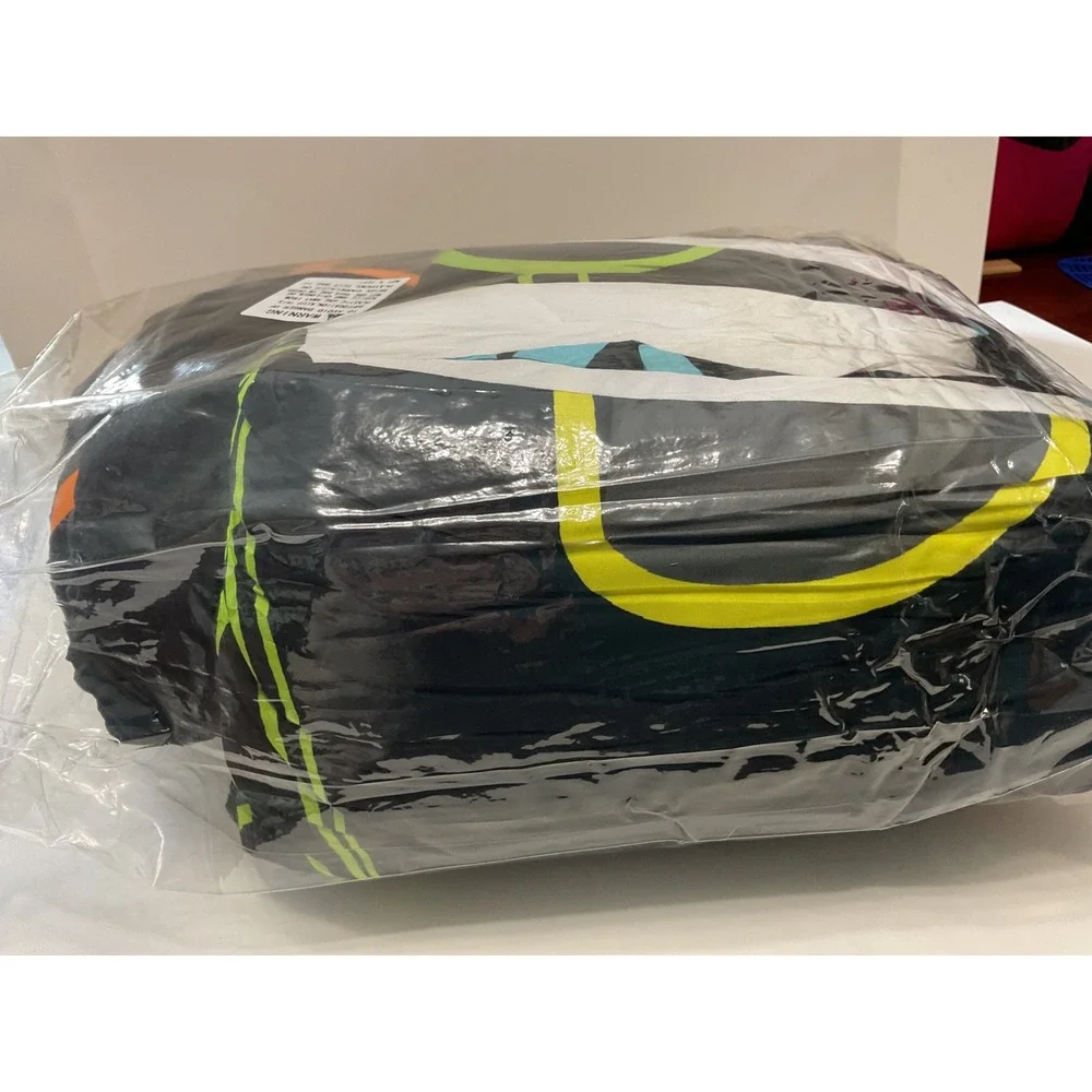 Z. Jian HOME Gaming Comforter Twin Size Game25 Black Orange Green New